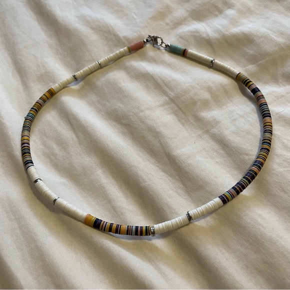 Summer Colorful Beaded Necklace (Unisex) - Picture 2 of 2